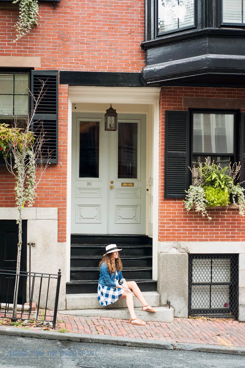 Visit Boston and walk around the Beacon hill neighborhood