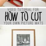 Save lots of money by cutting your own pictures mats! Use this video tutorial to learn how to cut your own picture mats!