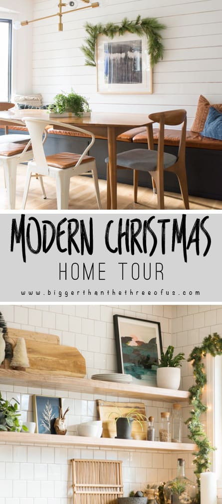 You have to see this MidCentury Eclectic Home Decorated for Christmas! 