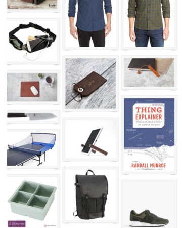 Never know what to buy the men in your life? Use this gift guide for men!