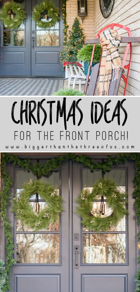 Front Porch Christmas Decorating Ideas | Modern Front Porch Decor