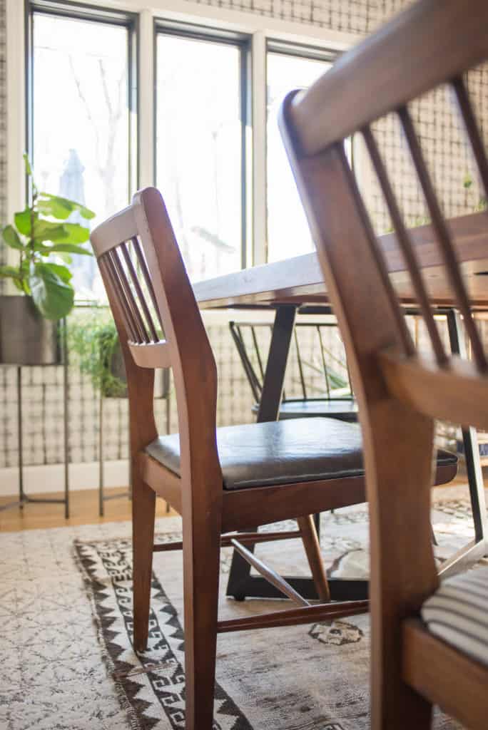 reupholster dining chairs with video