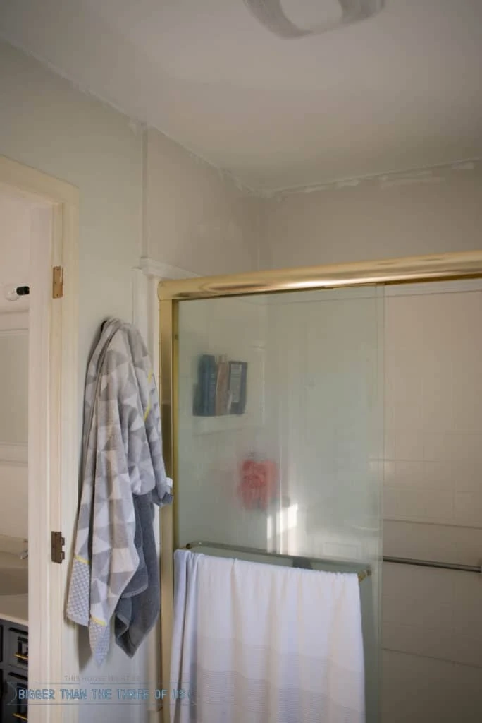 A Dated bathroom can be updated on a small budget!