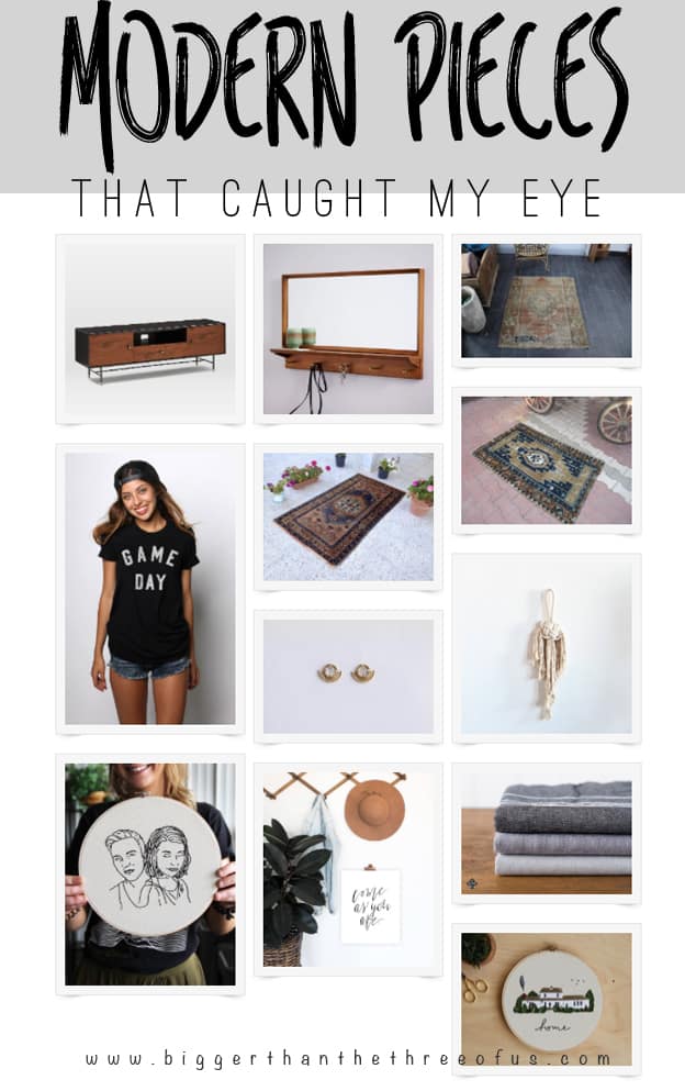 Caught My Eye: Modern Pieces that Caught My Eye This Month