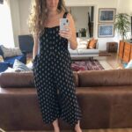 Things I've Recently Purchased (Home + Clothing) | Black Romper with buttons from Loft