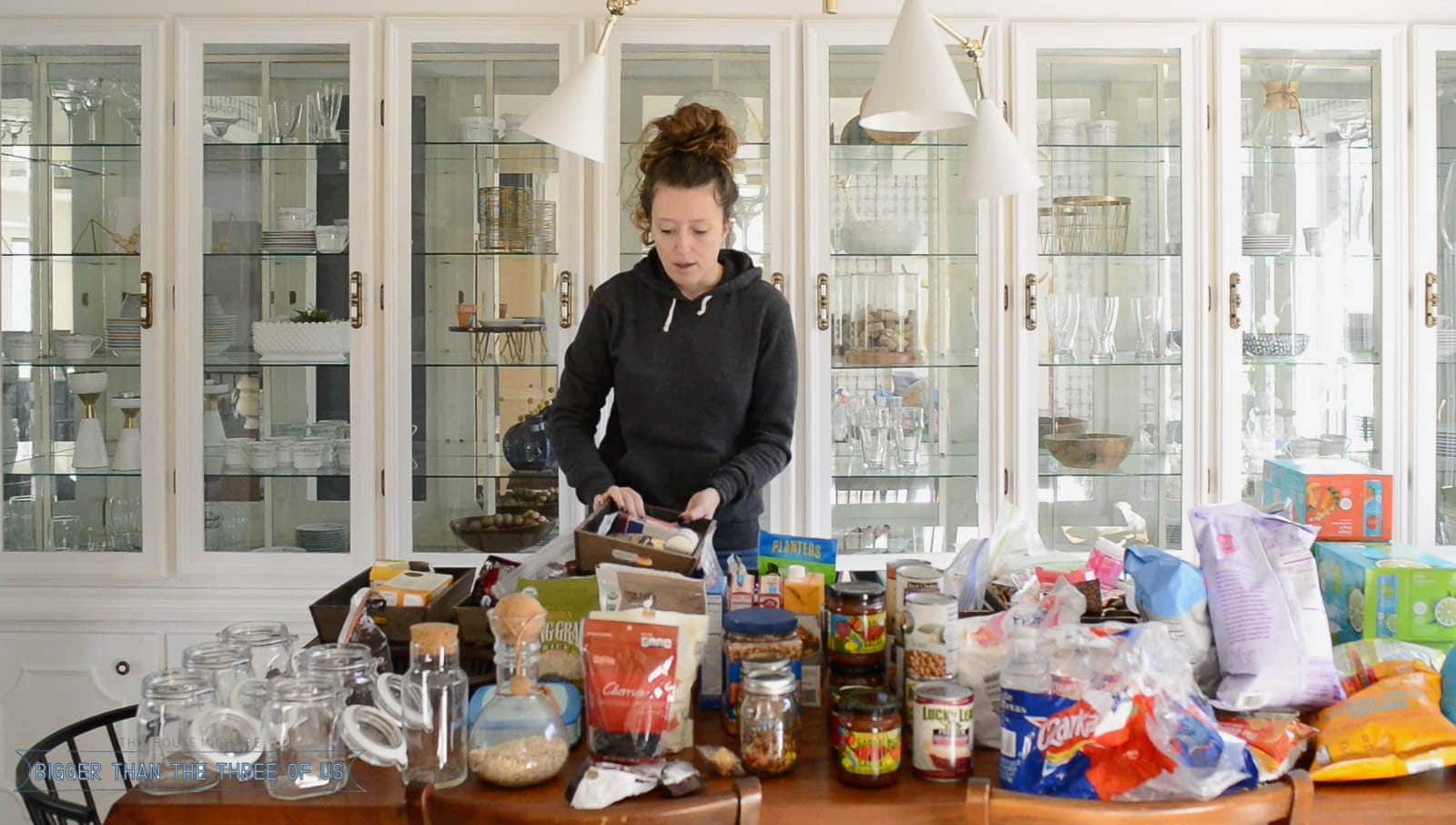 Small Pantry Organization Bigger Than The Three Of Us