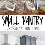 How to keep a small pantry organized!