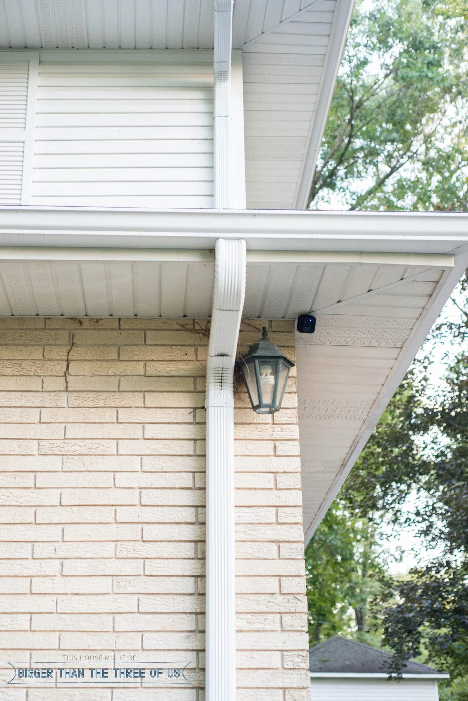 Blink Home Security: Simple and easy install and no monthly fees. Come over and see how we are using our newest security upgrade! #exteriorsecurity #homesafety