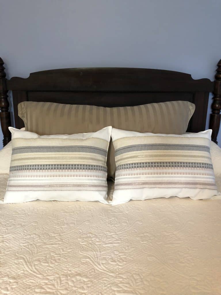 Bedding Makeover by Cindy