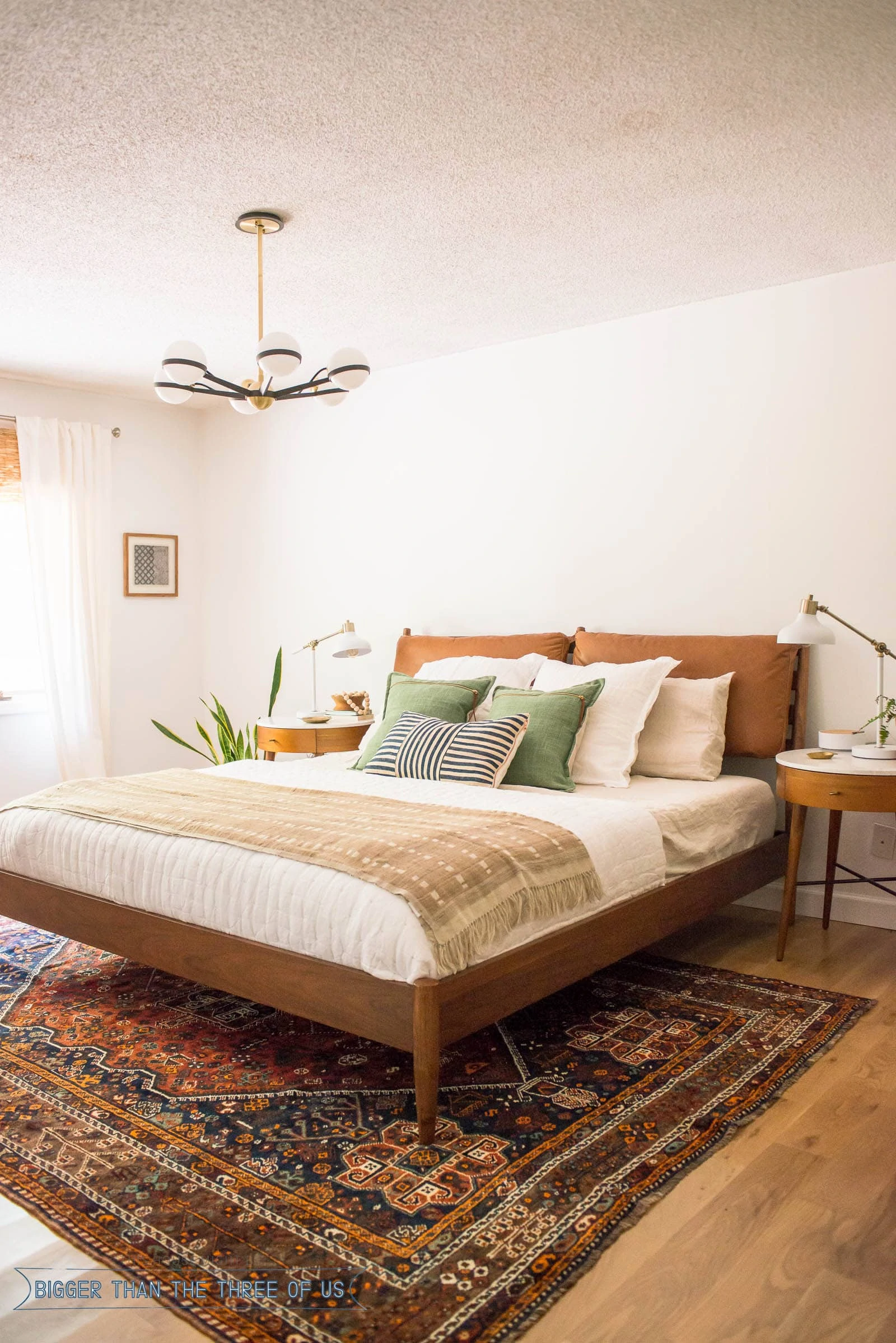 Vintage Modern Master Bedroom