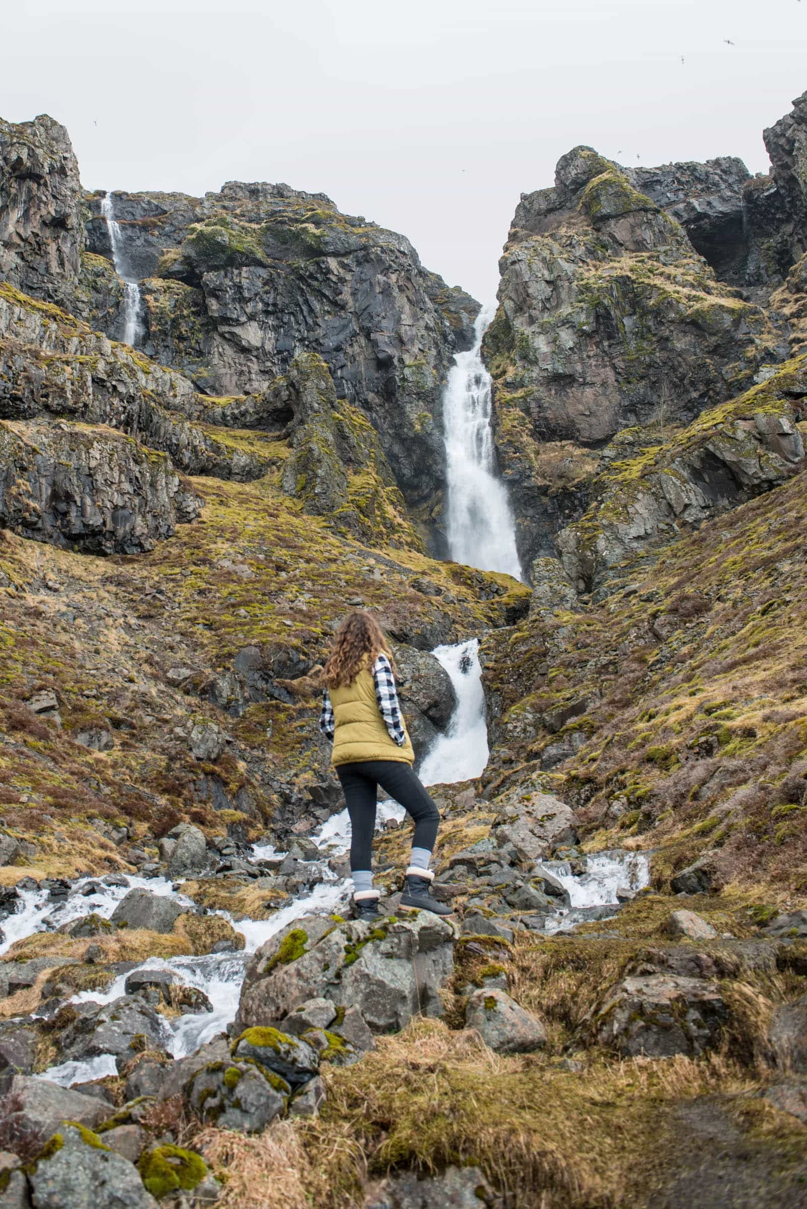 Waterfall in Iceland 