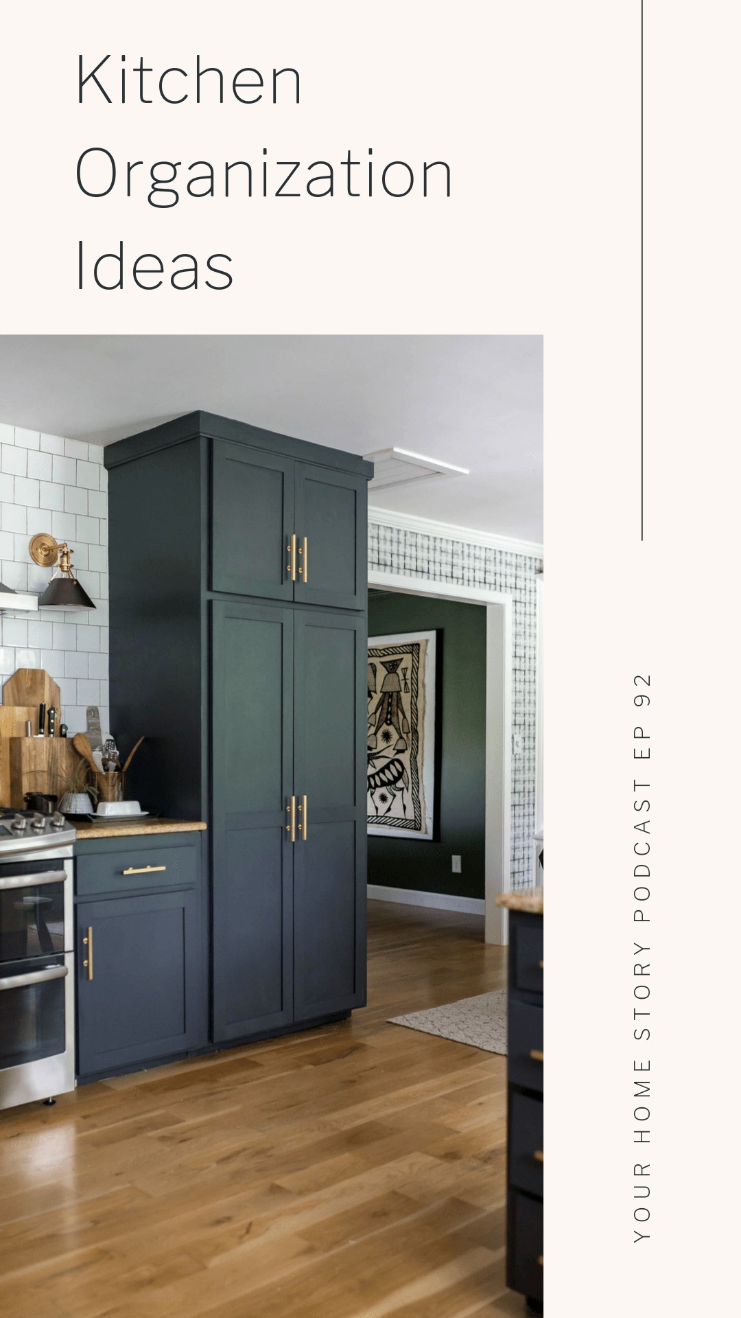 Kitchen Organization Ideas - Bigger Than the Three of Us