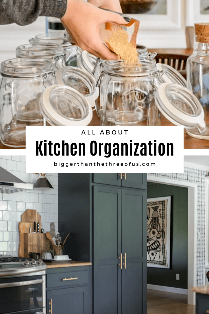 How to Organize kitchen cabinets