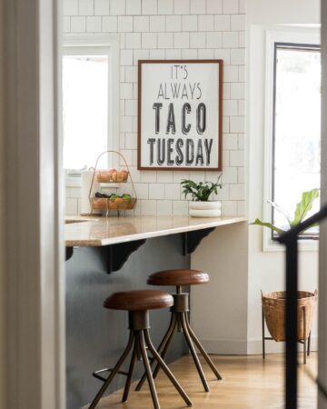 Taco Tuesday kitchen art for sale