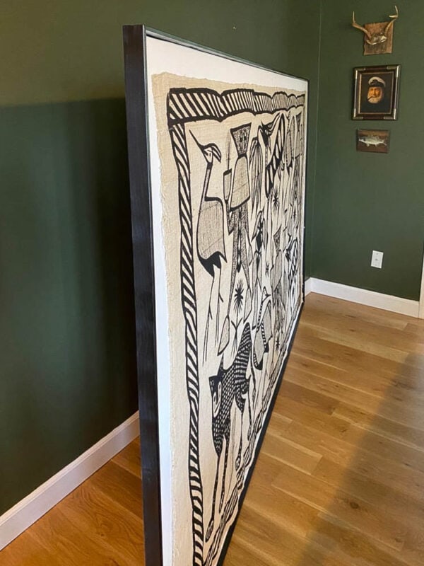 Oversized Canvas Tutorial Bigger Than the Three of Us