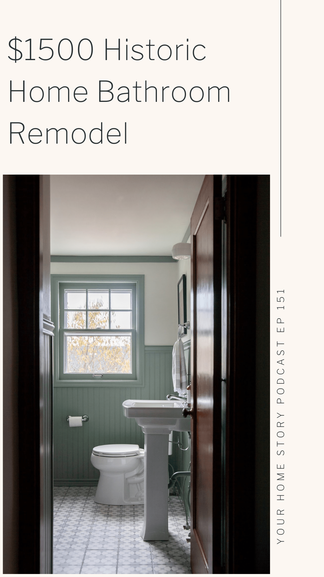 Budget friendly bath remodel 