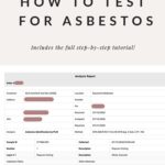 home asbestos test