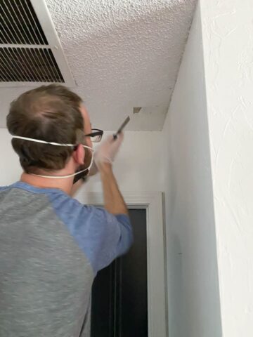 Popcorn Ceiling Asbestos Testing : How to Test Asbestos Yourself