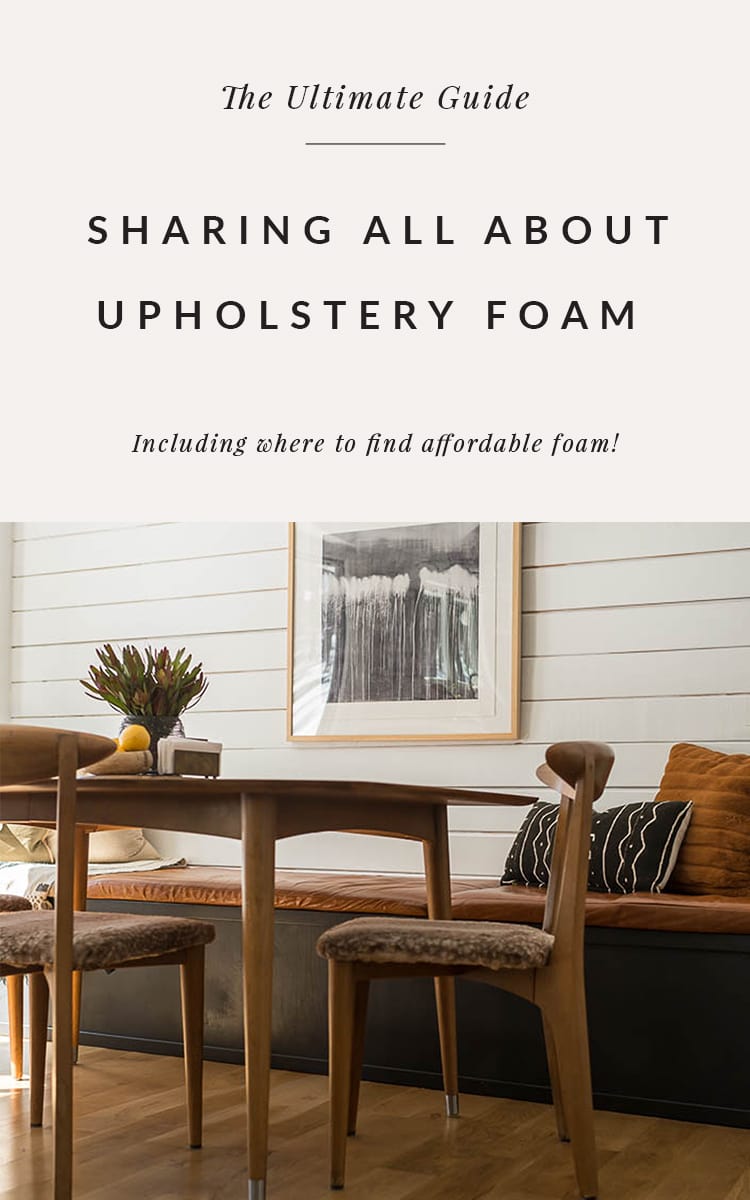 Upholstery Foam Product Guide