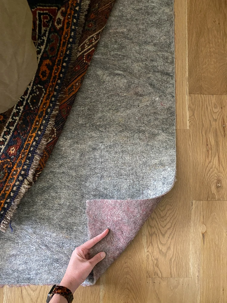 Why You Should Buy a Felt Rug Pad vs. a Rubber Rug Pad