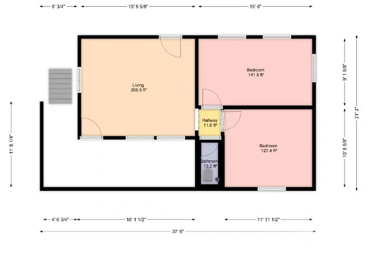 Cabin layout plan