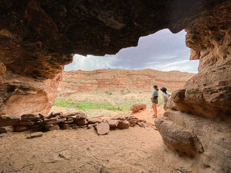 Hiking the Mill Creek Trail in Moab, Utah Bigger Than the Three of Us
