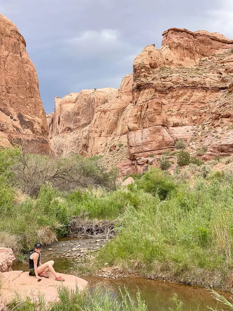 Swimming Holes in Utah - Mill Creek Falls Moab Hikes