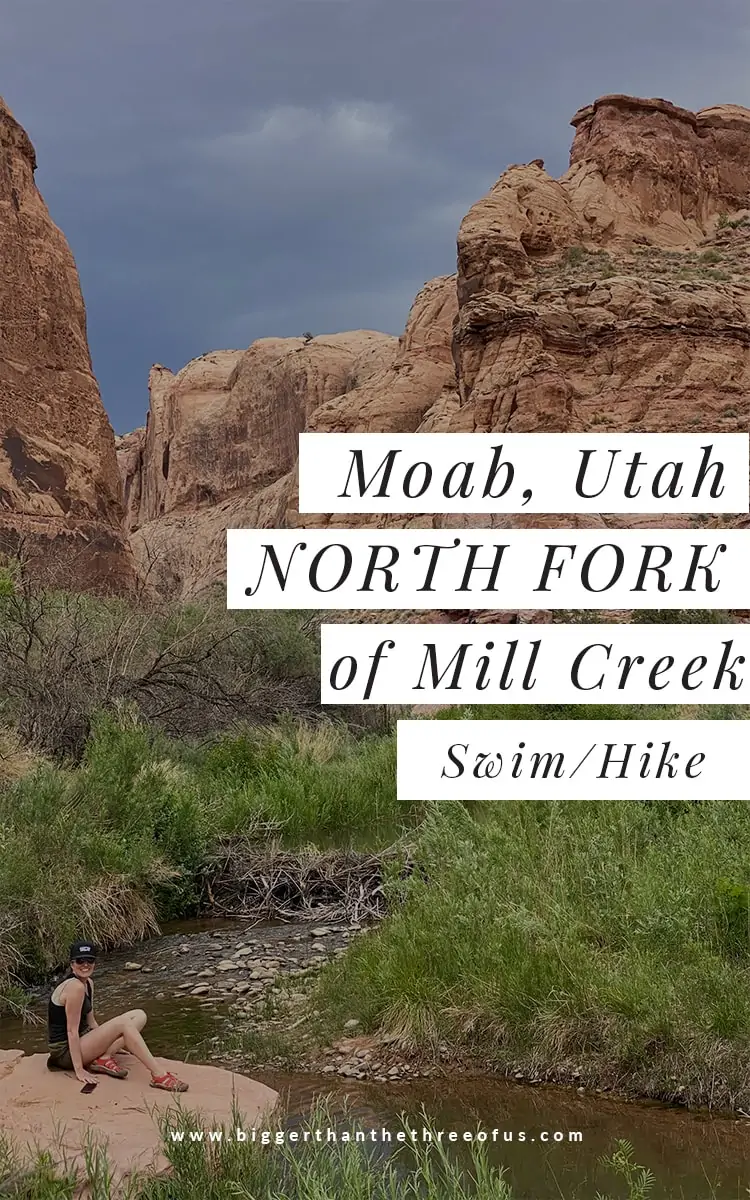 Moab Swimming Hole - North Fork of Mill Creek 