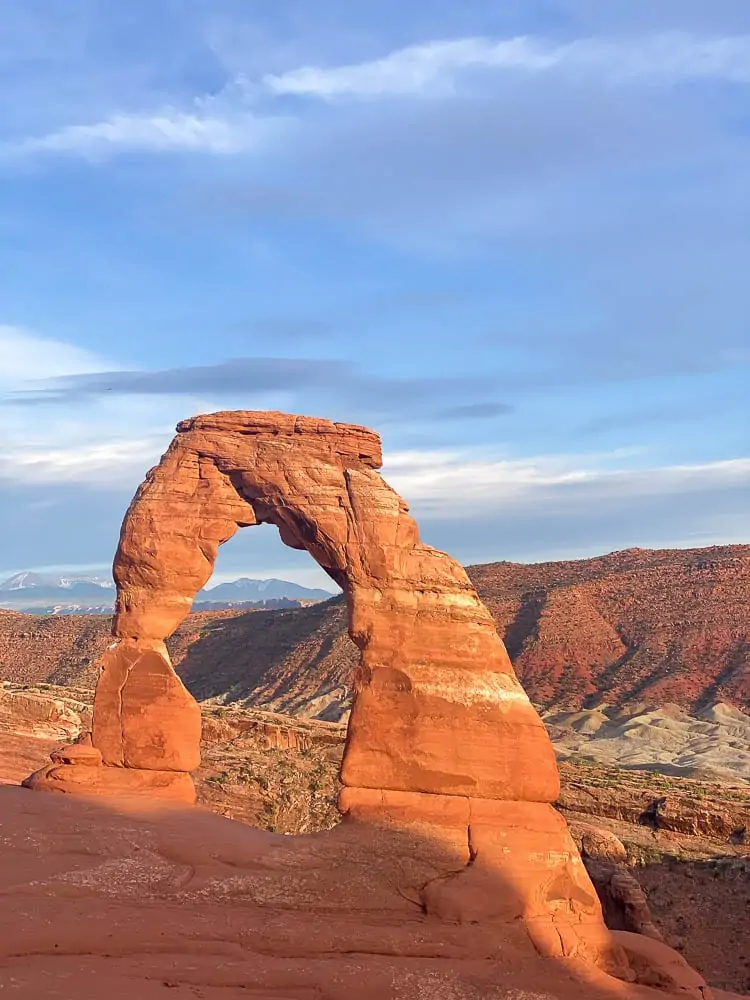 Best Hikes in Arches National Park: Delicate Arch at Sunset