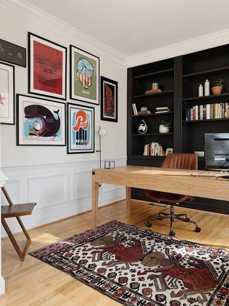 Office designed space by Chelsea from StyleMutt Home