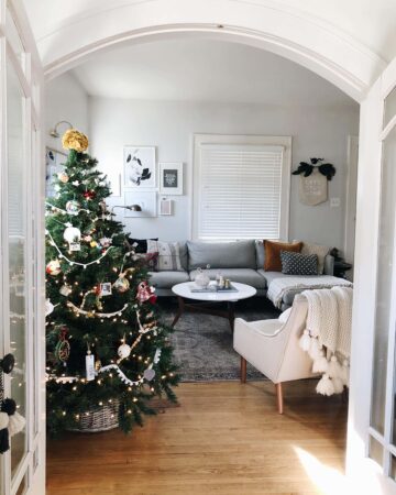 holiday traditions in a bungalow