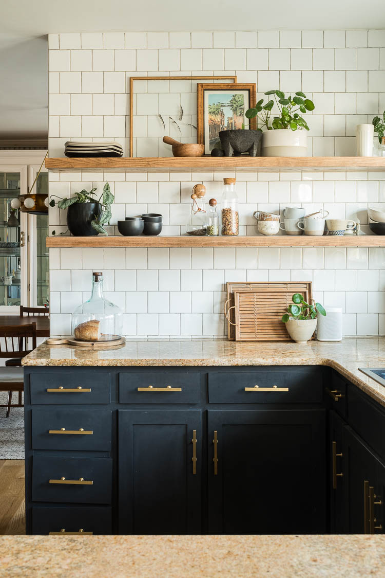 Heavy Duty Floating Shelves In The Kitchen 1 Of 1 