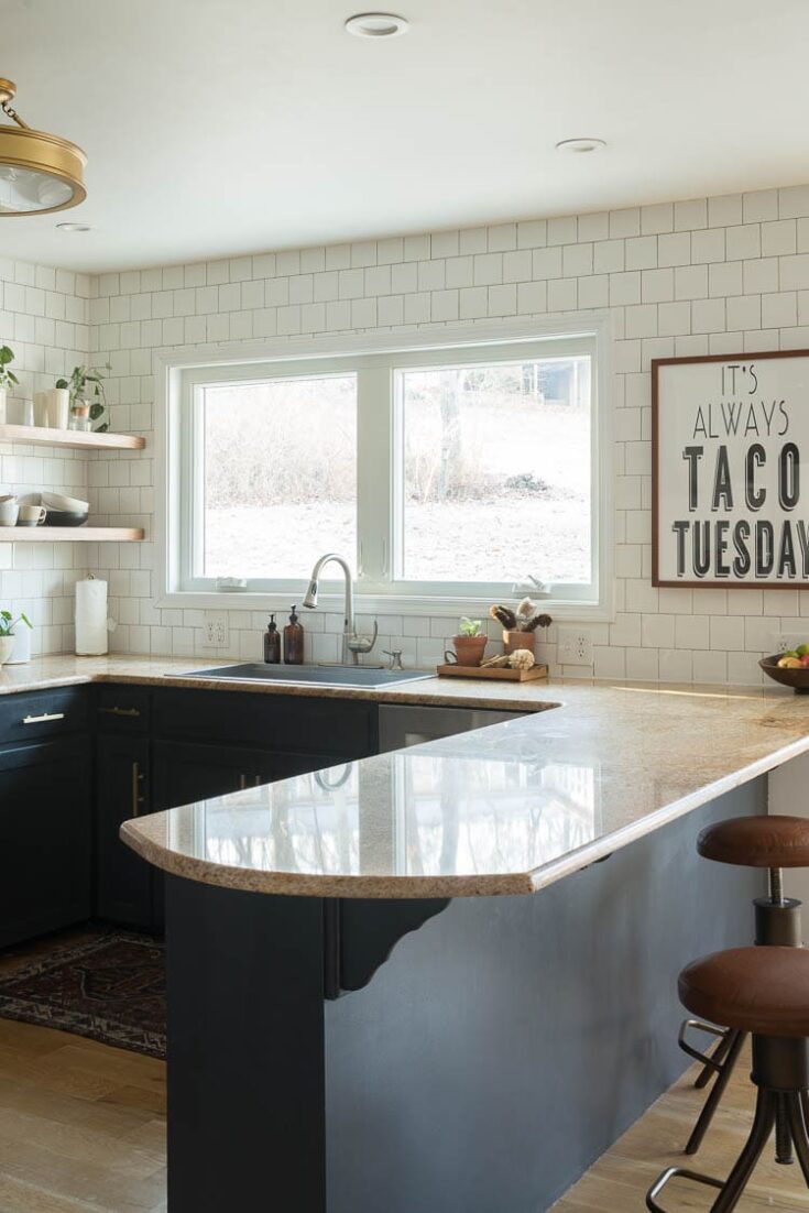 casement window over sink