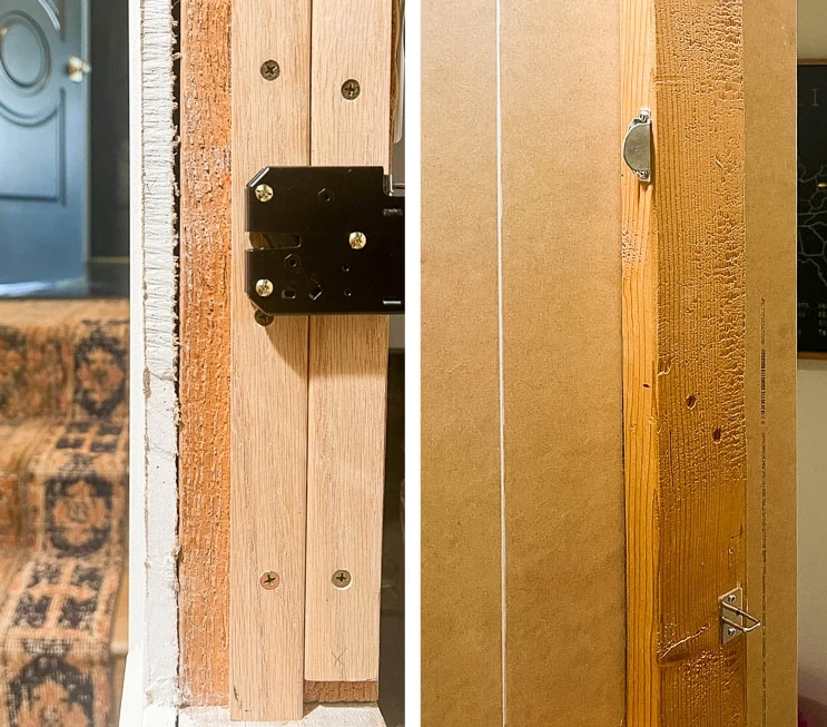 Hidden Door Latch System for Our Secret Door Set-Up