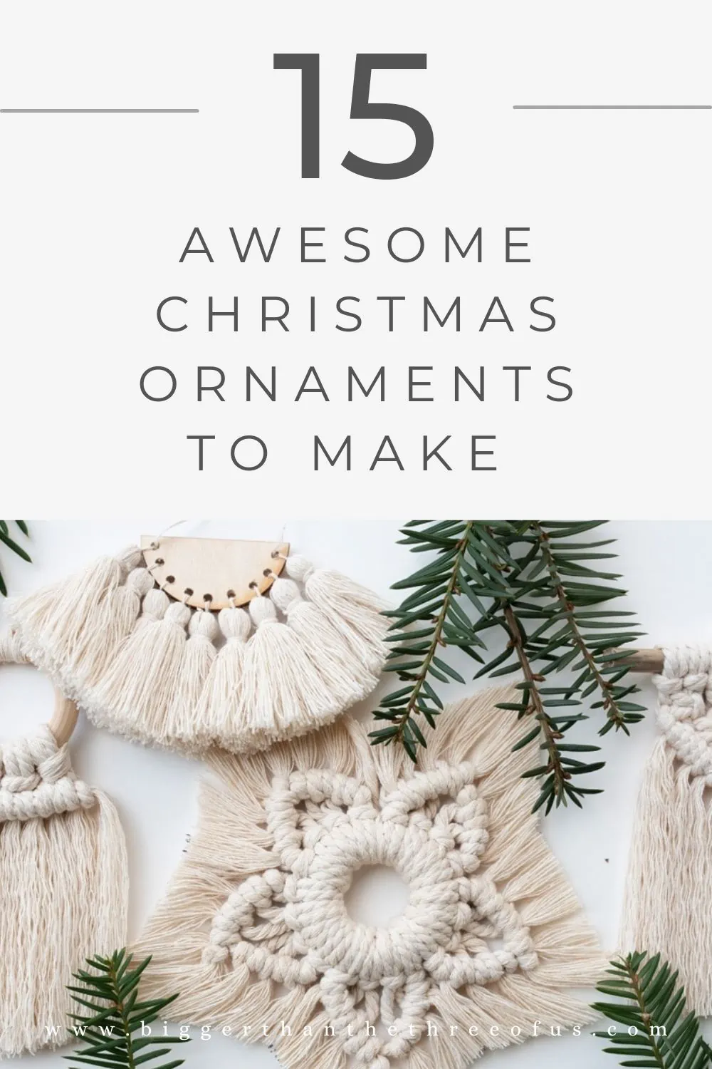 christmas tree ornaments to make 