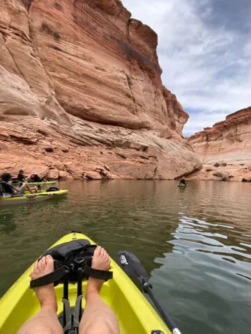 Kayaking to Lake Powell Antelope Canyon without a Tour