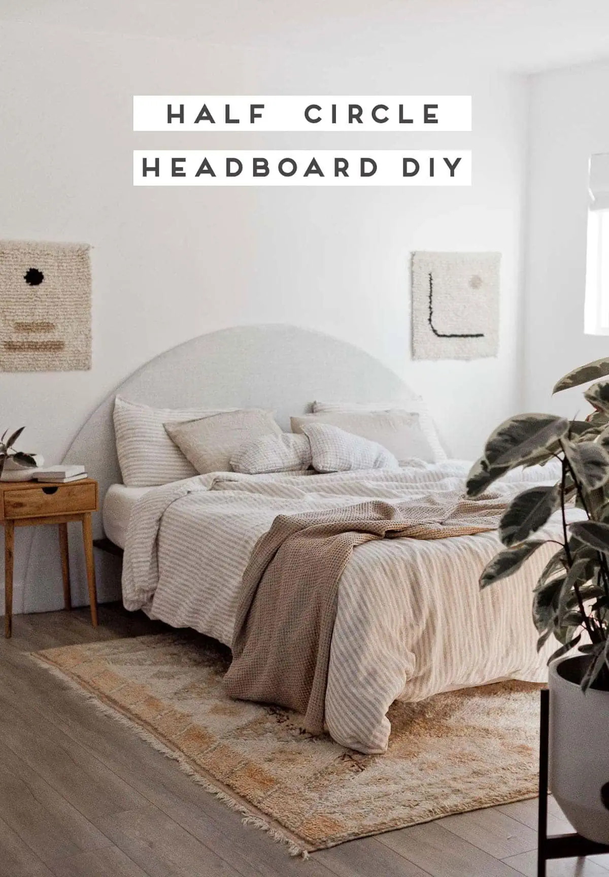 DIY king headboard