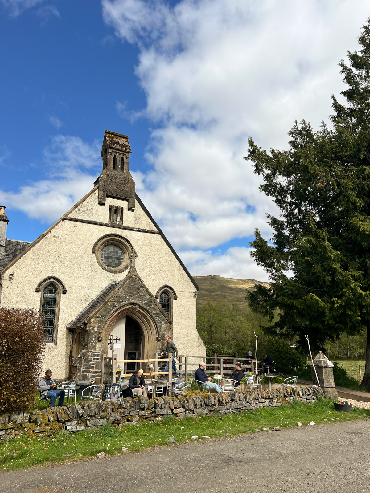 Artisan Cafe in Tyndrum on the West Highland Way Trail 
