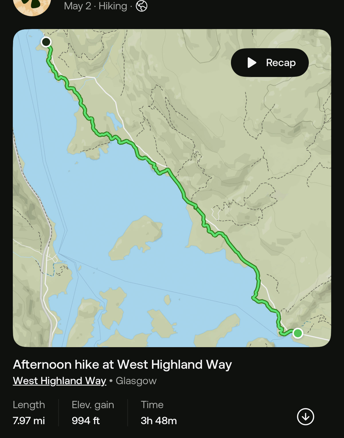 Balmaha to Rowardennan West Highland Way All Trails 