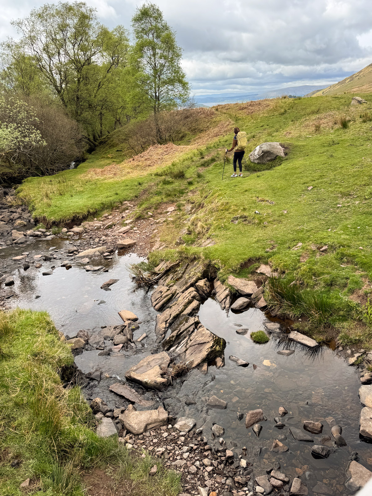 Drymen to Balmaha before Conic Hill 