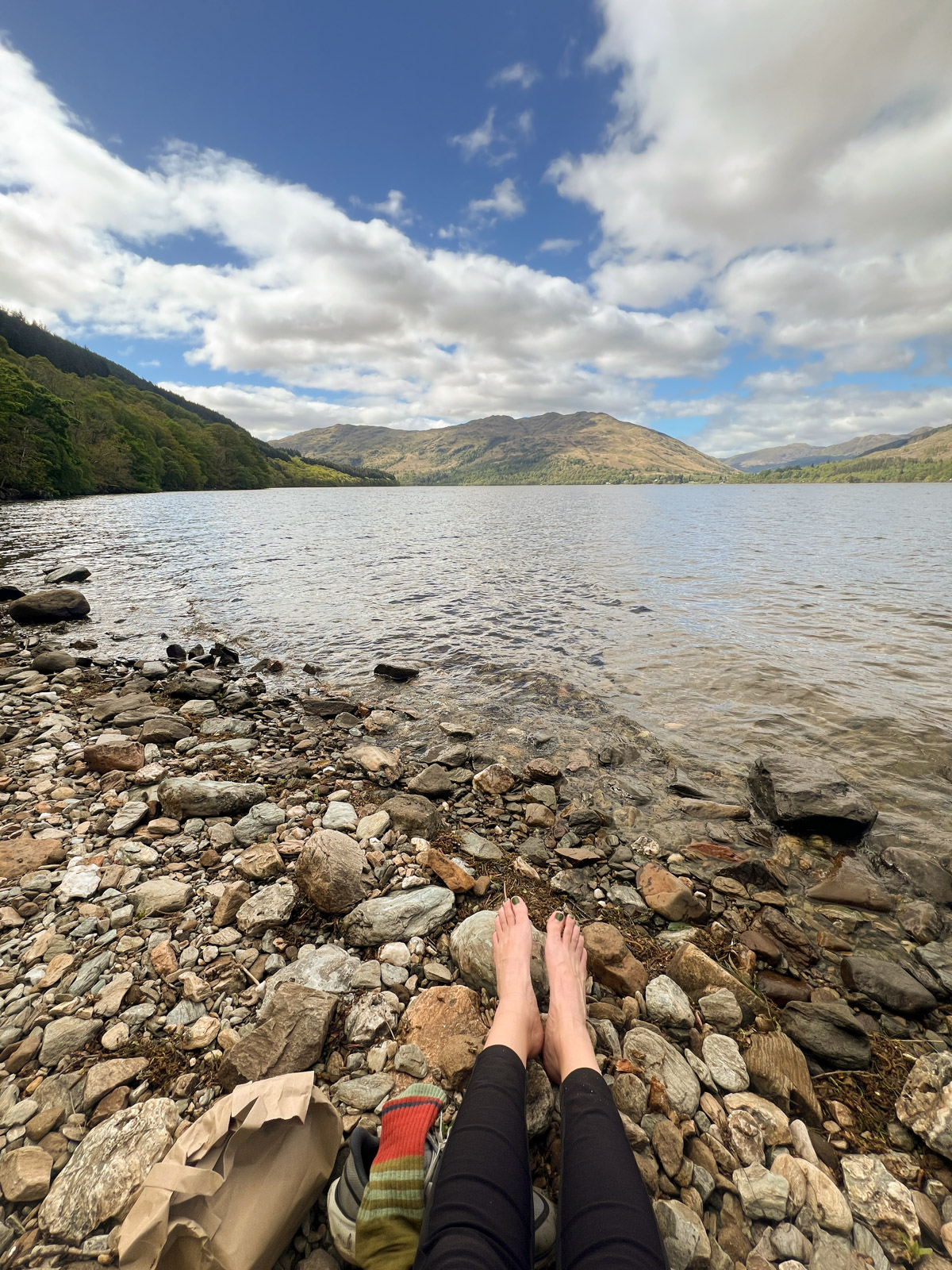 Rowardennan to Inverarnan break at the loch 