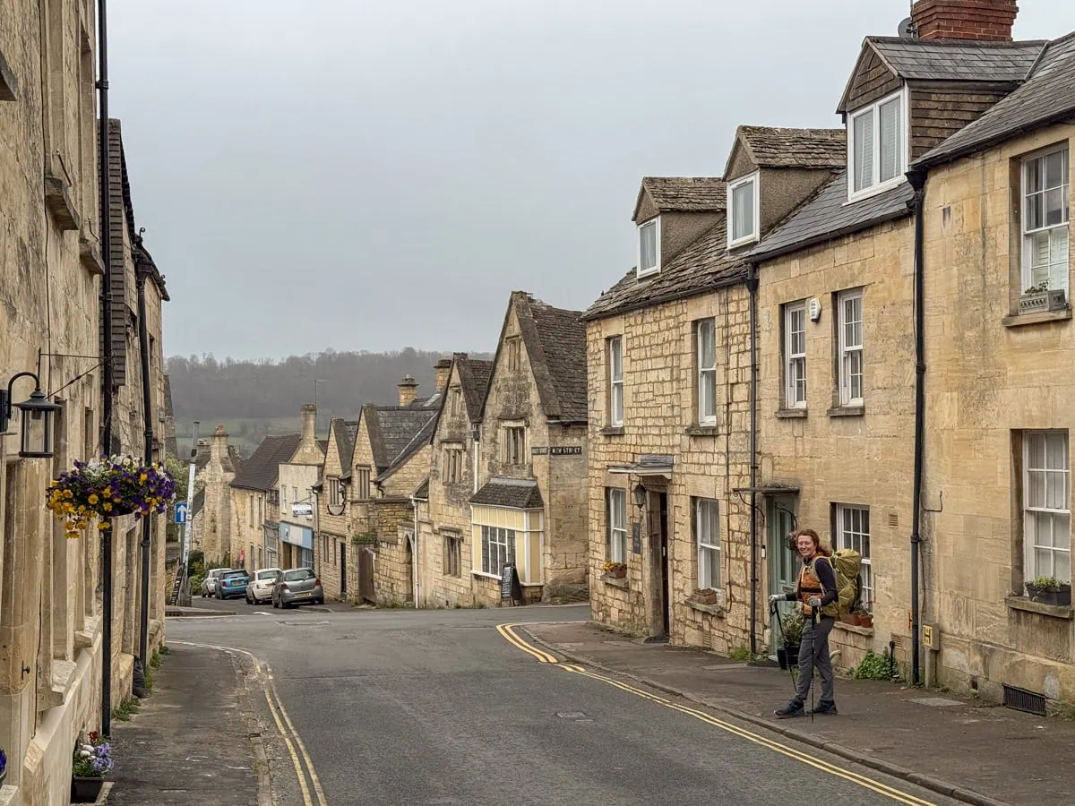 Painswick, England on the trail