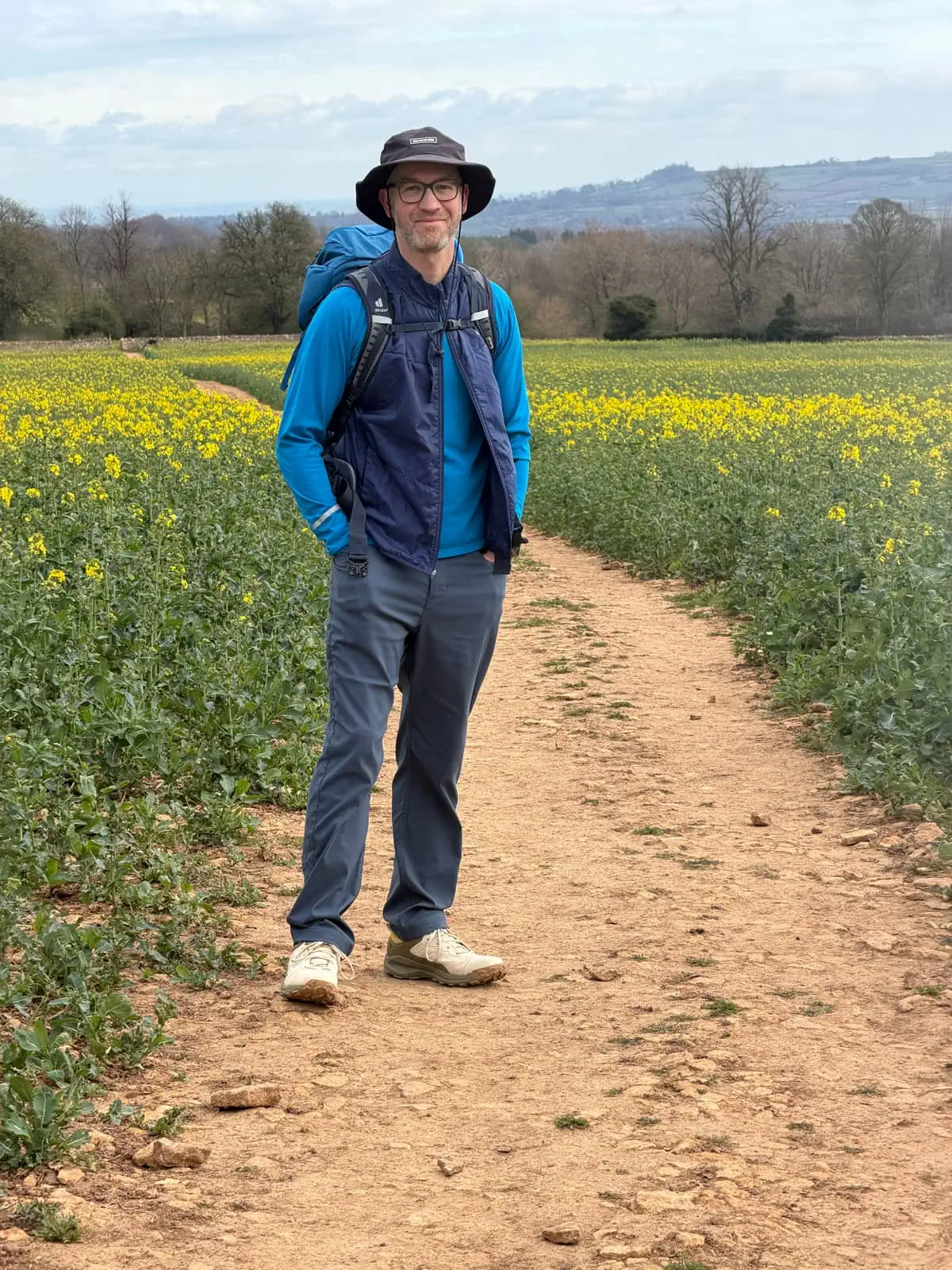 public footpath on the way to Broadway, England